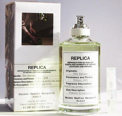 replica perfume tea escape sample|tea escape scent.